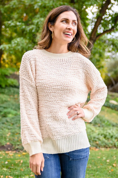 Monaco Sweater In Ivory Womens Southern Soul Collectives 