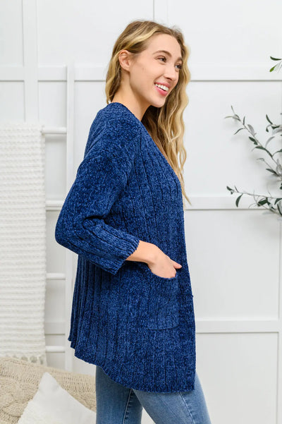 Mountain Mornings Cardigan In Navy Womens Southern Soul Collectives 