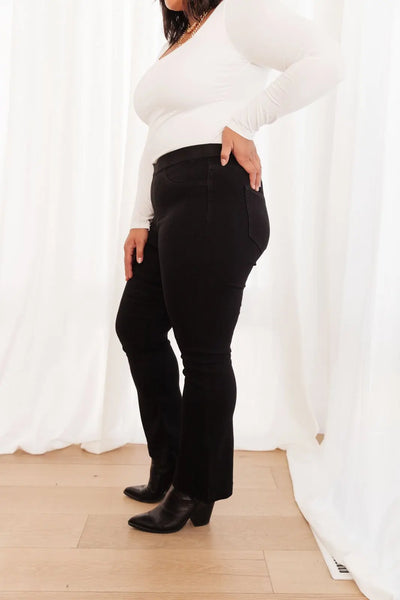 Next Level Black Flare Jeans Womens Southern Soul Collectives 