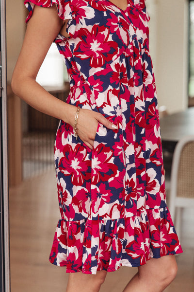 No Downside Floral Dress Womens Southern Soul Collectives 