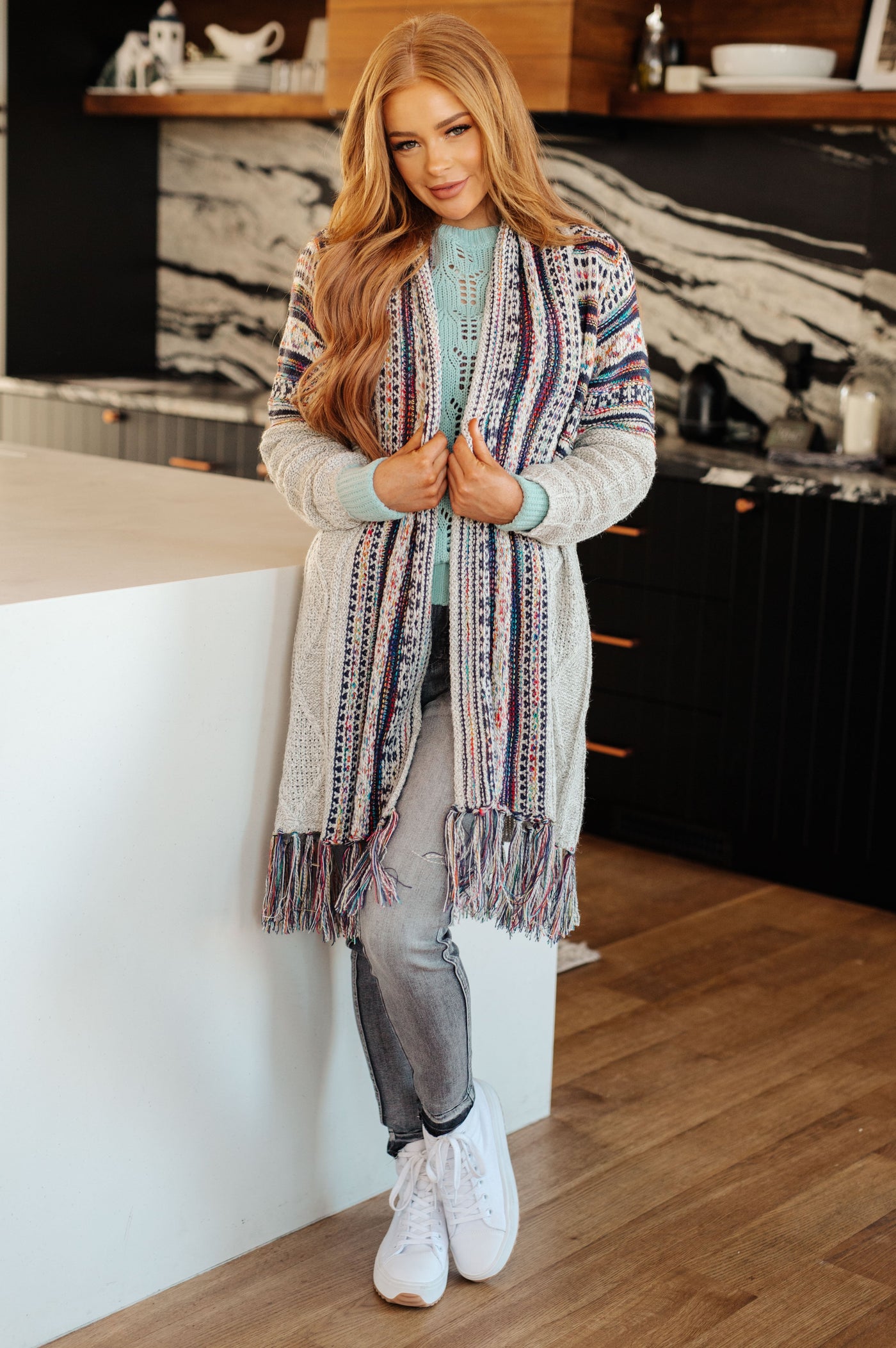 Oh So Lucky Fringe Cardigan Womens Southern Soul Collectives