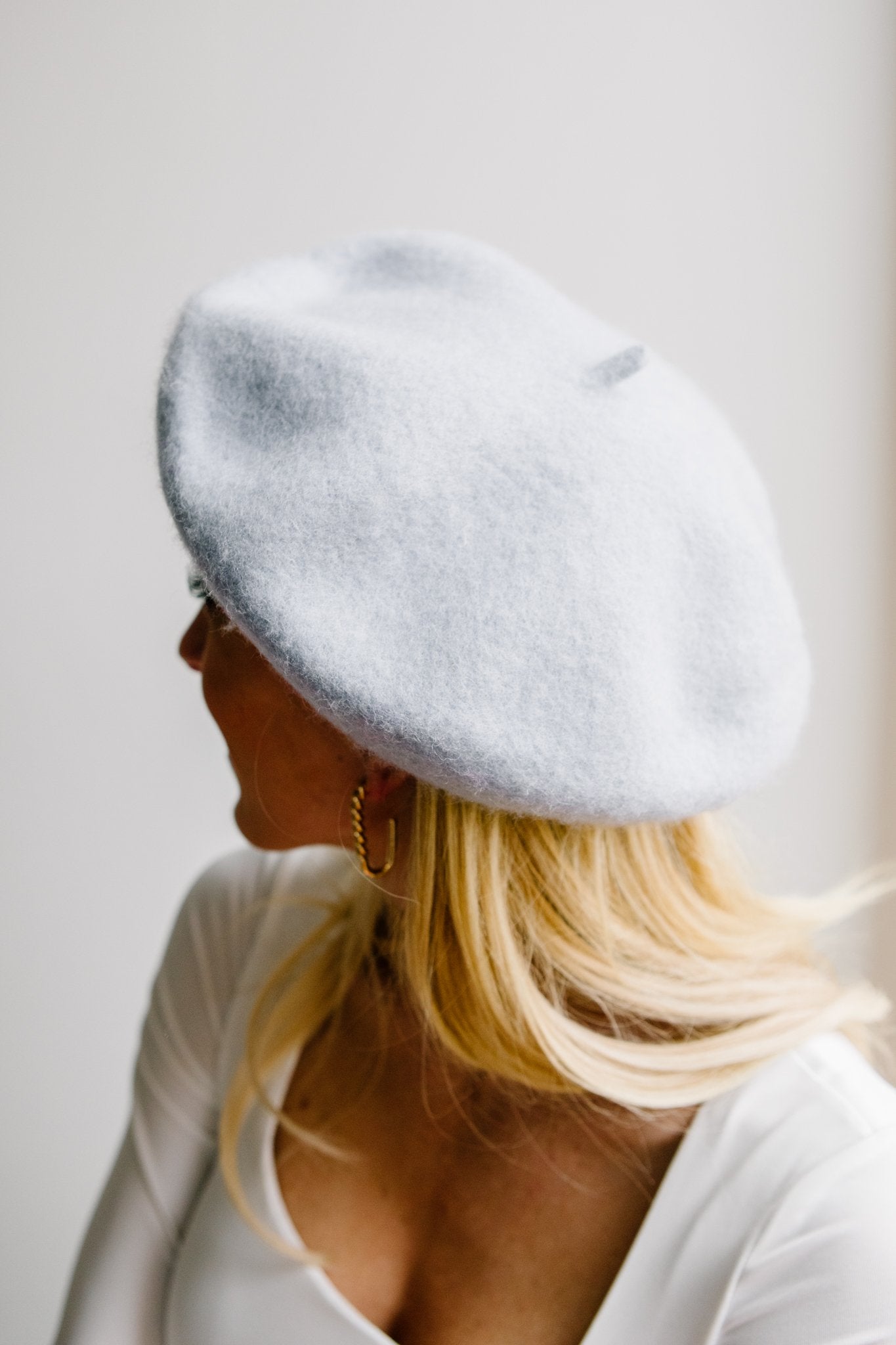 Ohh La La Beret in Ice Blue Womens Southern Soul Collectives 