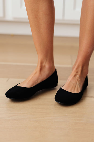 On Your Toes Ballet Flats in Black - Southern Soul Collectives