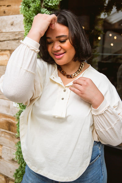 Osaka Top In Cream Womens Southern Soul Collectives 