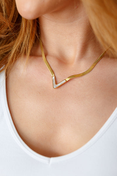 Pearl V Necklace Womens Southern Soul Collectives 
