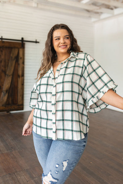 Perfect Picnic Plaid Top Womens Southern Soul Collectives 