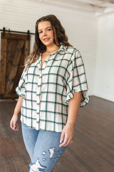 Perfect Picnic Plaid Top Womens Southern Soul Collectives 