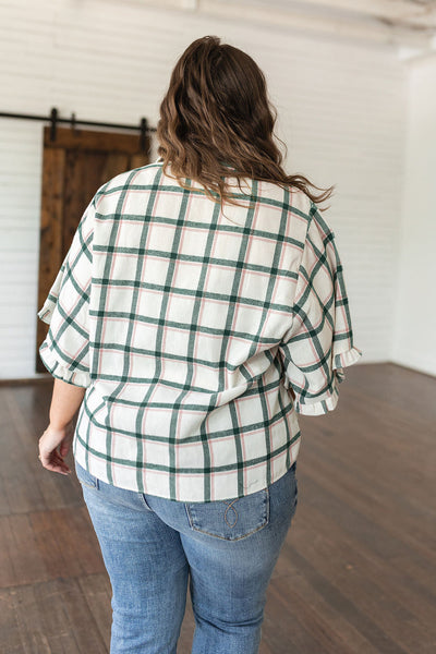 Perfect Picnic Plaid Top Womens Southern Soul Collectives 