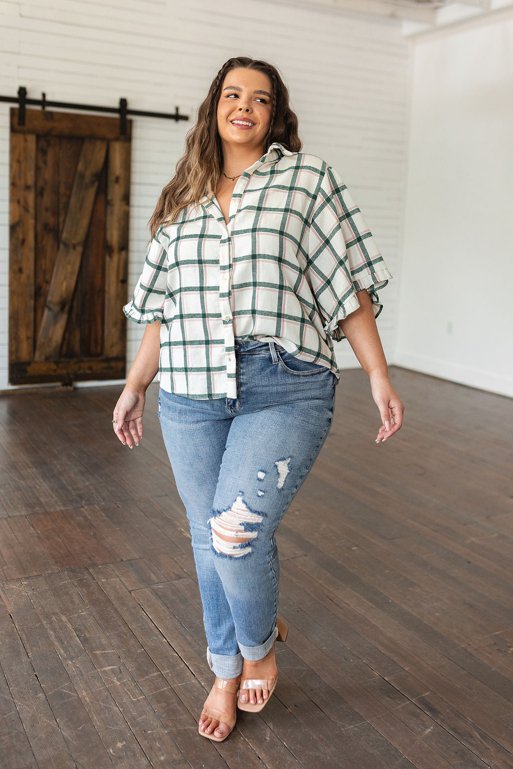 Perfect Picnic Plaid Top Womens Southern Soul Collectives 