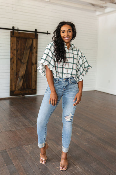 Perfect Picnic Plaid Top Womens Southern Soul Collectives 