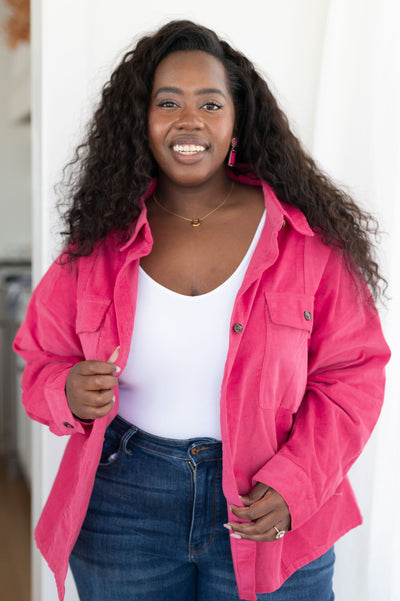 Perfect Pop of Pink Jacket Womens Southern Soul Collectives
