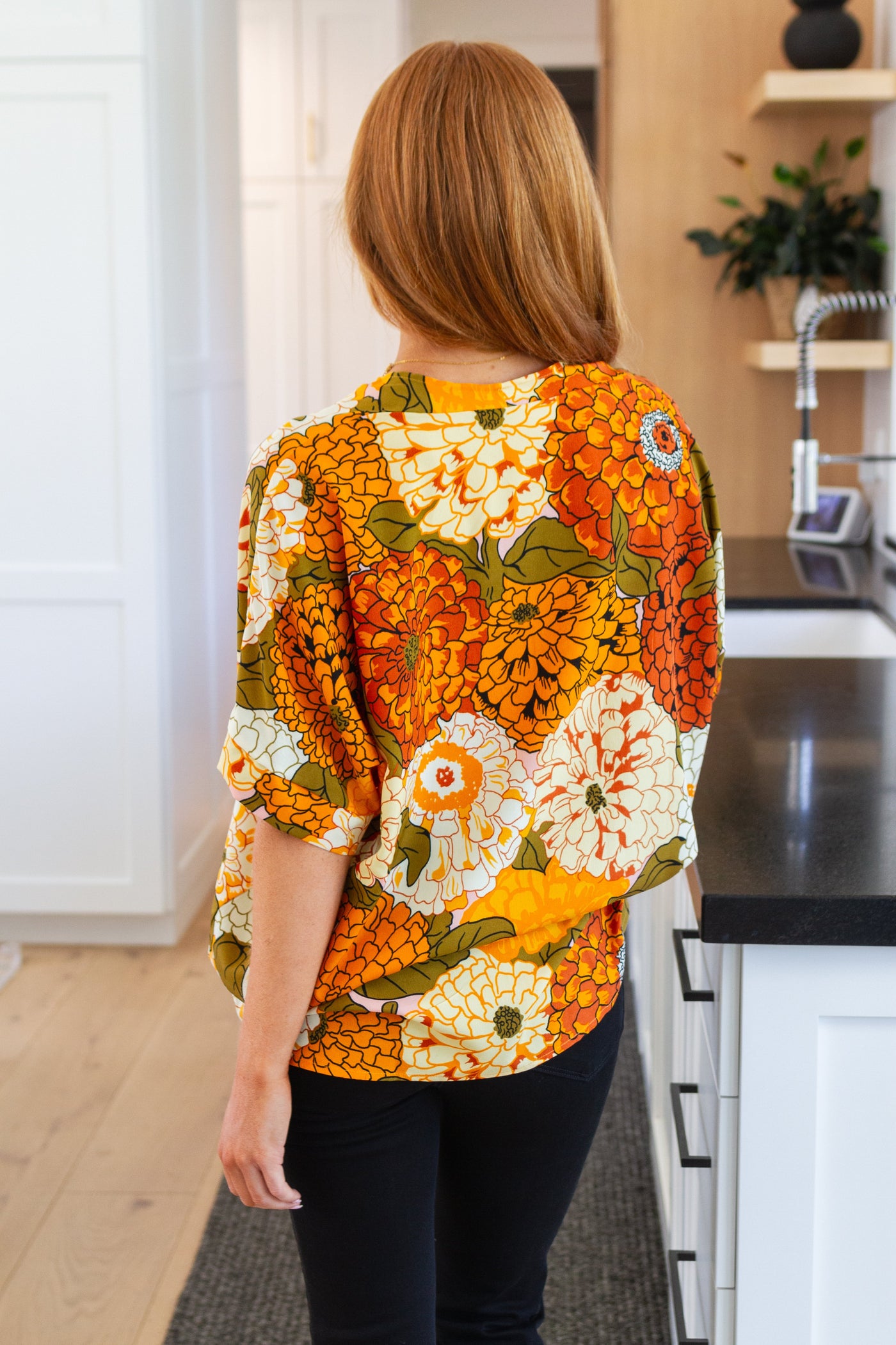 Picking Blooms Blouse in Amber Mix Womens Southern Soul Collectives 