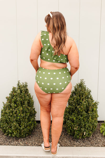 Polka Dot Oasis Swimsuit Bottoms Womens Southern Soul Collectives 