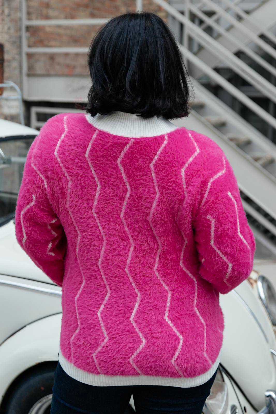 Pop Culture Zig Zag Sweater Womens Southern Soul Collectives 