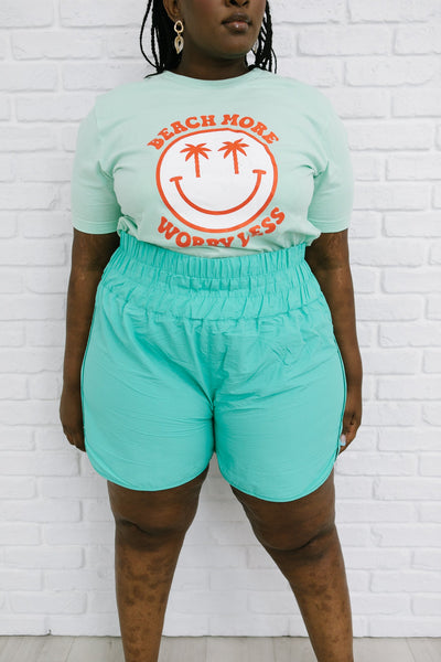 Potential Energy Shorts in Mint Womens Southern Soul Collectives 