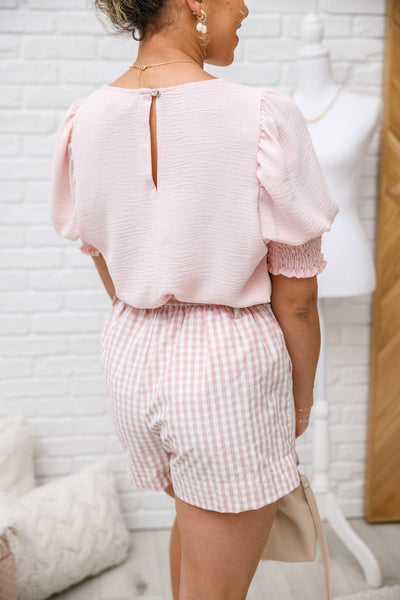Prim & Pretty Gingham Tie Shorts Womens Southern Soul Collectives 