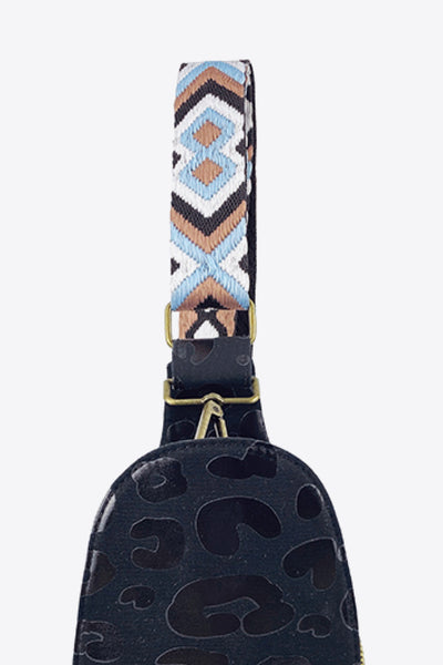 Printed Vegan Leather Crossbody Sling Bag  Southern Soul Collectives 