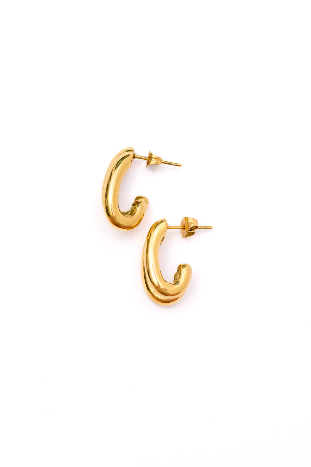 Pushing Limits Gold Plated Earrings Womens Southern Soul Collectives 