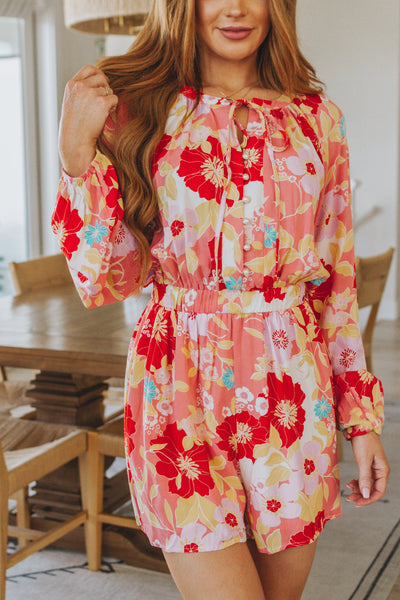 Rare Beauty Floral Romper Womens Southern Soul Collectives 