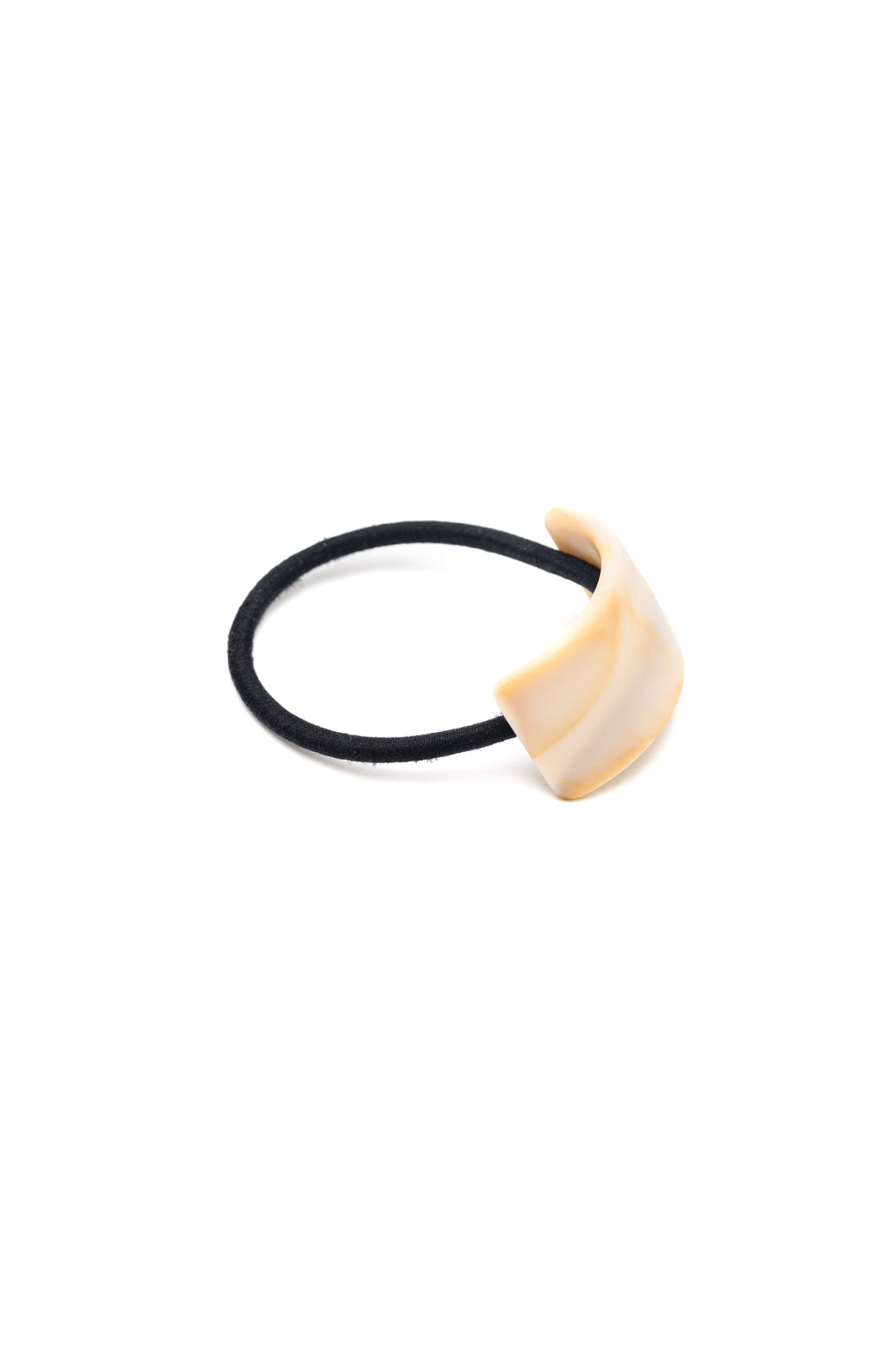 Rectangle Cuff Hair Tie Elastic in Ivory Womens Southern Soul Collectives 