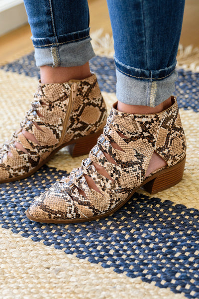 Sadie Ankle Boots In Snakeskin Womens Southern Soul Collectives 