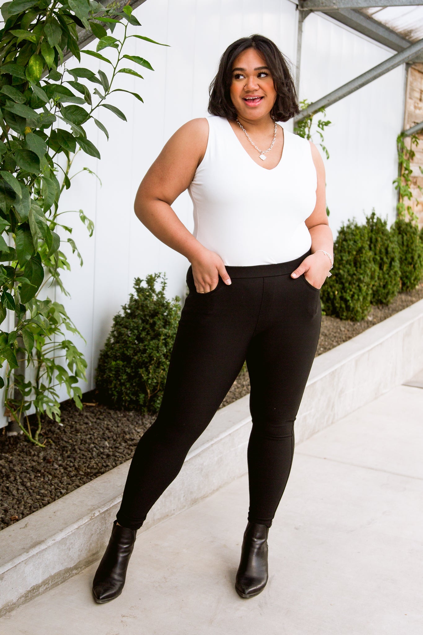 She Can't Be Stopped Leggings Womens Southern Soul Collectives 