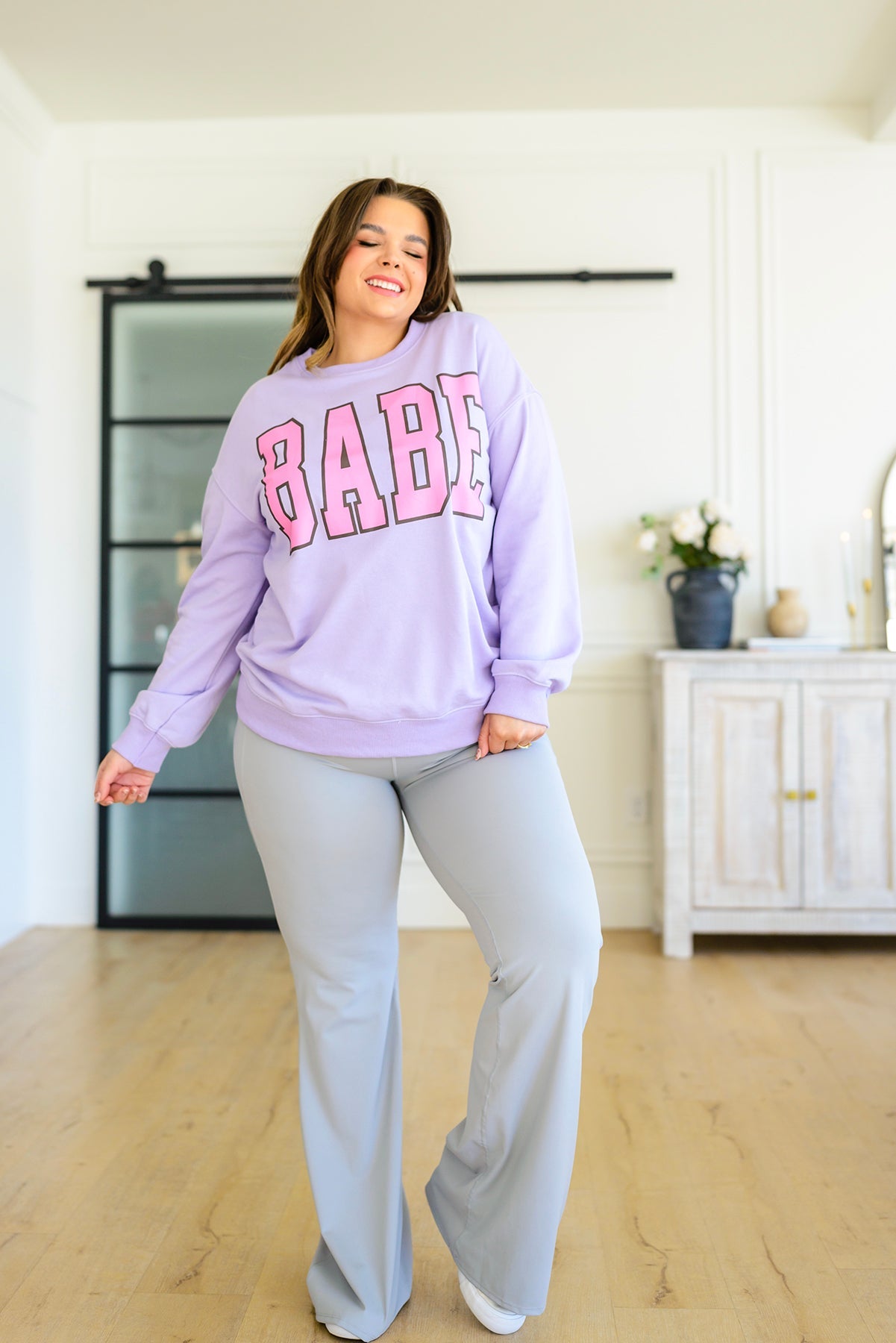 She's a Babe Sweatshirt Womens Southern Soul Collectives 