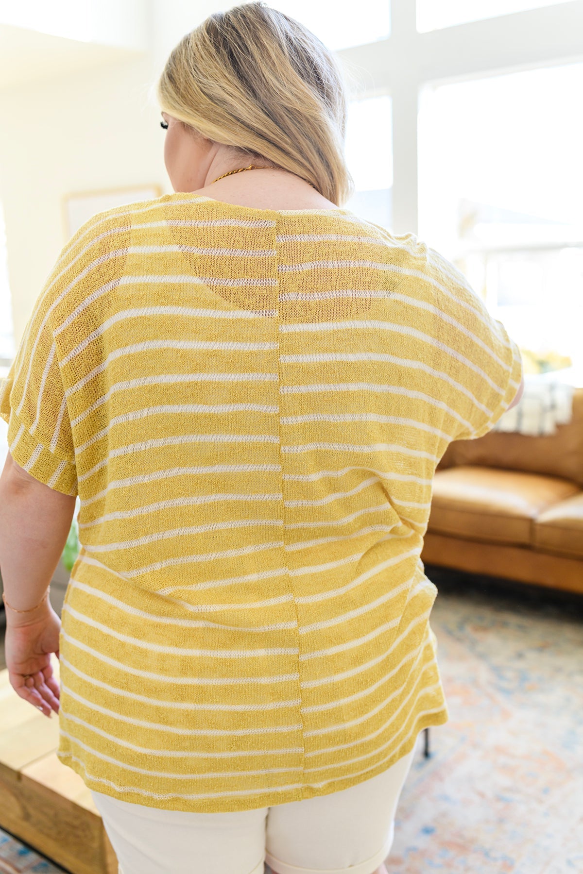 Simply Sweet Striped Top Womens Southern Soul Collectives 