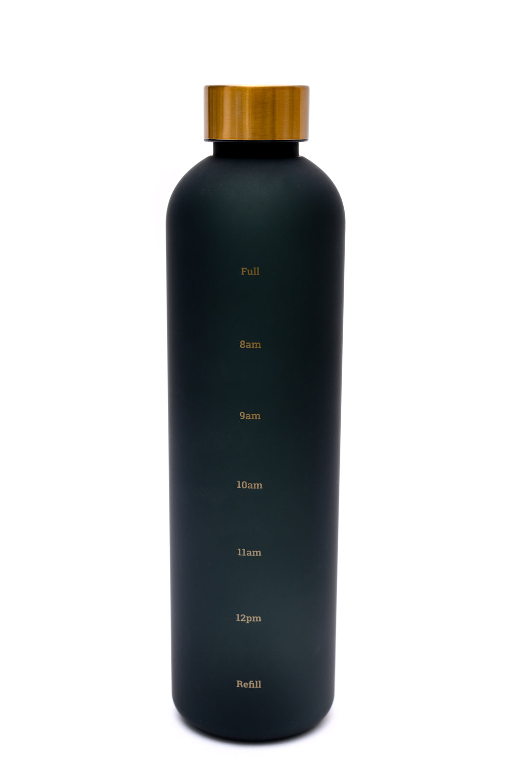 Sippin' Pretty 32 oz Translucent Water Bottle in Black & Gold Womens Southern Soul Collectives