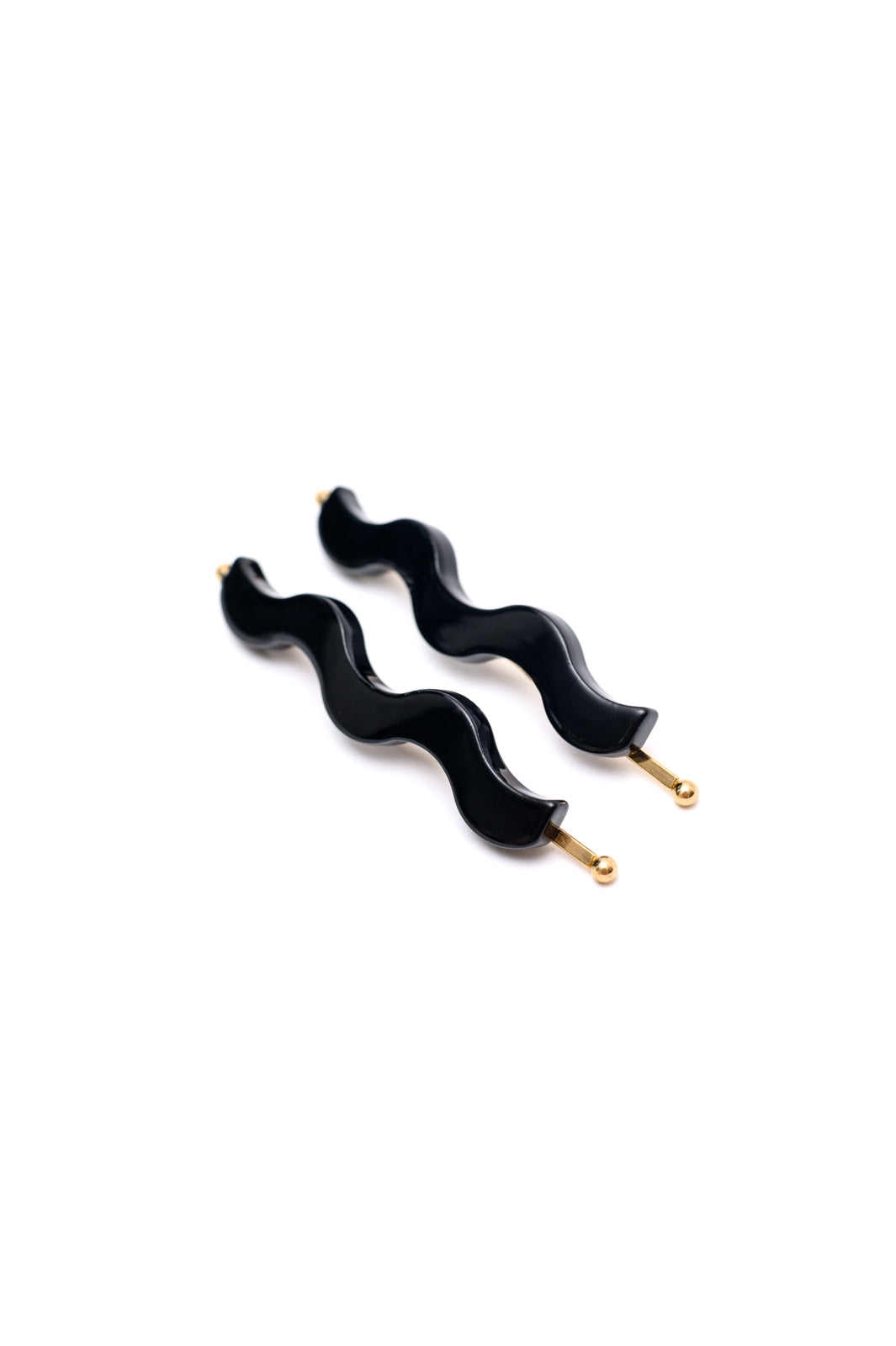 Sleek Waves Hair Clip in Black Womens Southern Soul Collectives 