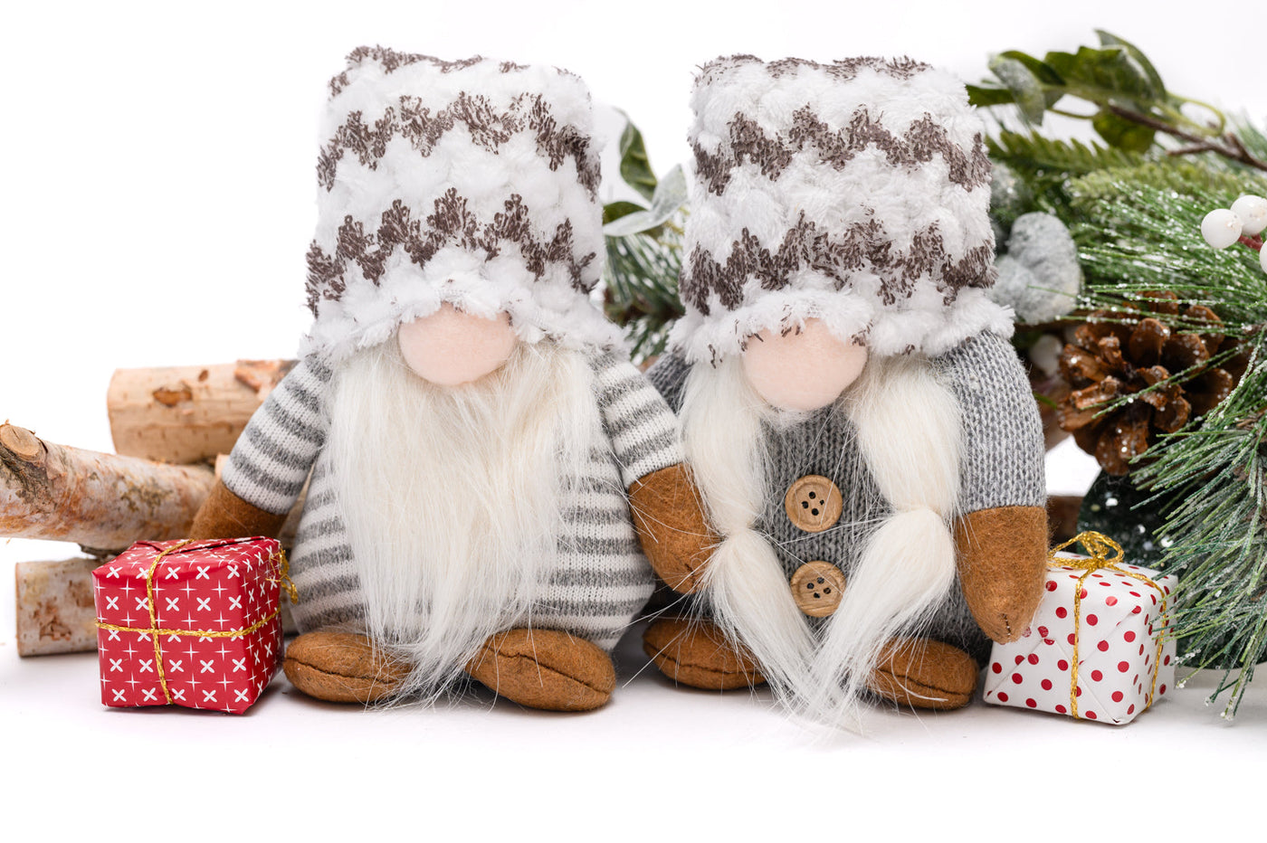 Snowed In Gnomes Set of 2 Womens Southern Soul Collectives