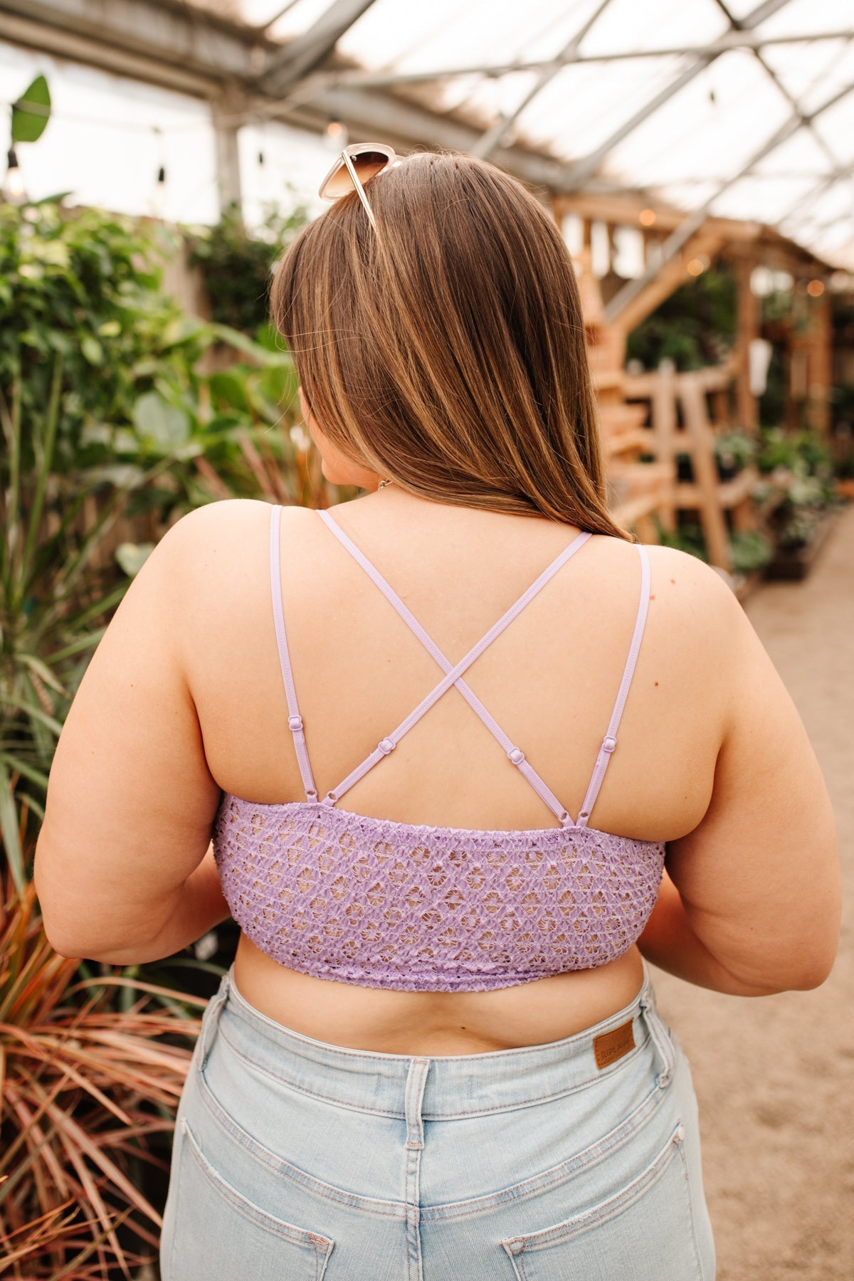 So This is Love Bralette in Lavender Womens Southern Soul Collectives 