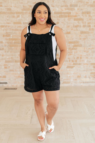 Somewhere Only We Know Eyelet Romper Jumpsuits & Rompers Southern Soul Collectives