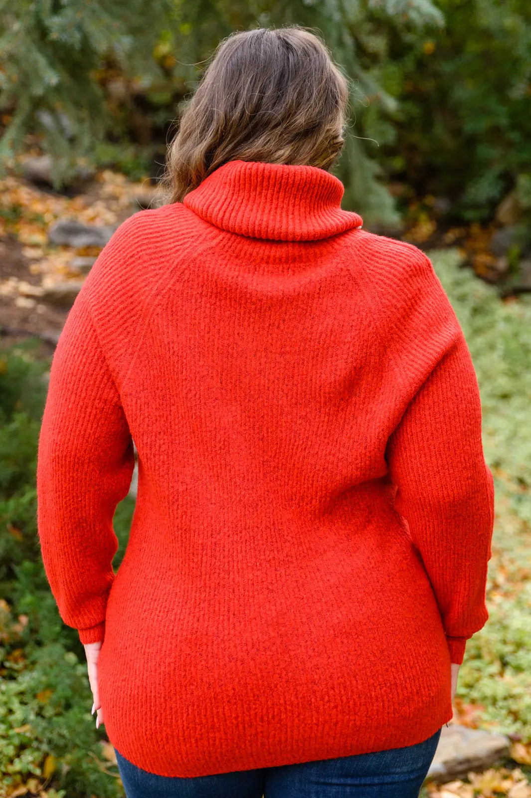 Steady Pace Roll Neck Sweater In Red Womens Southern Soul Collectives 