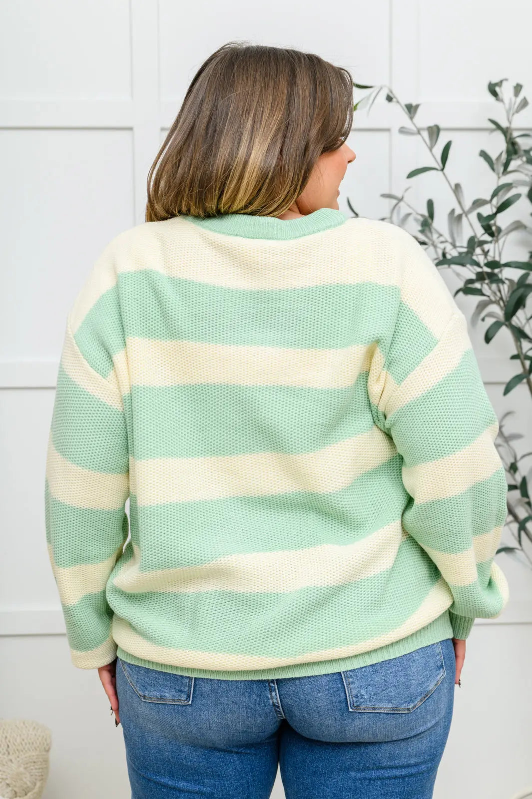 Striped Top In Sage Womens Southern Soul Collectives 