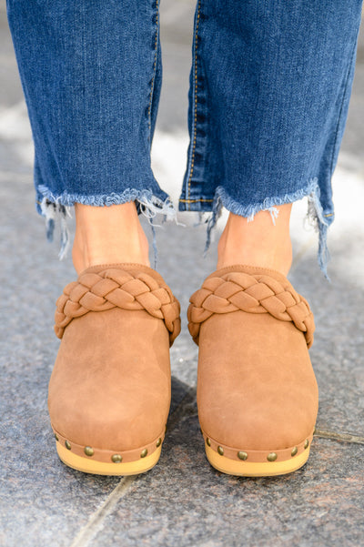 Taylor Braided Clogs In Brown Womens Southern Soul Collectives 