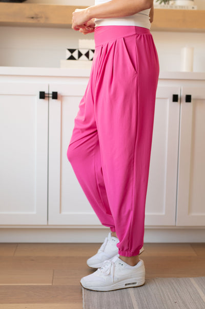 The Motive Slouch Jogger in Hot Pink Womens Southern Soul Collectives