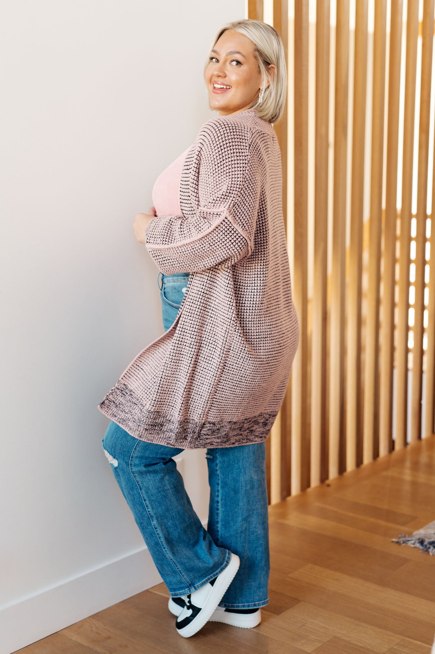 The Way It Was Cardigan in Mauve Womens Southern Soul Collectives