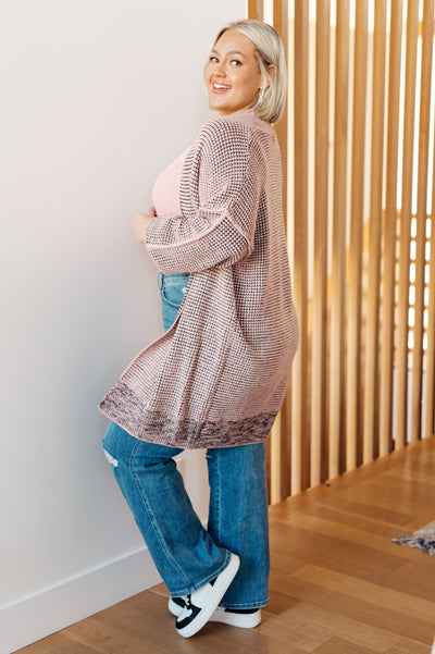 The Way It Was Cardigan in Mauve Womens Southern Soul Collectives