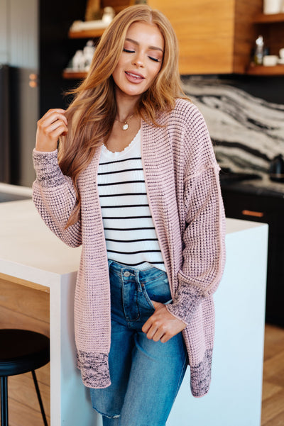 The Way It Was Cardigan in Mauve Womens Southern Soul Collectives