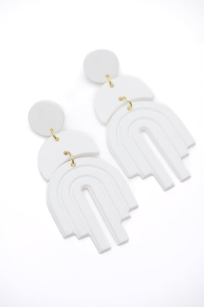 This Promise  Earrings in Cream Womens Southern Soul Collectives 