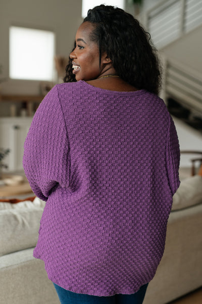 Thought It Over Textured Pullover Womens Southern Soul Collectives