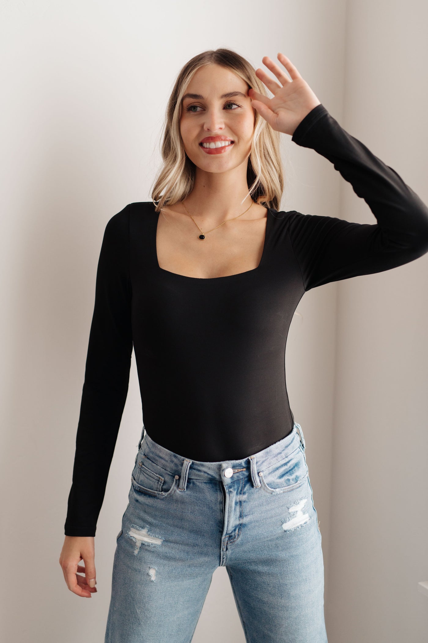 Too Good to Be True Bodysuit in Black - Southern Soul Collectives
