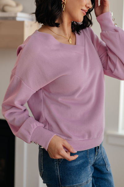 Totally Verified Long Sleeve V-Neck Top Womens Southern Soul Collectives