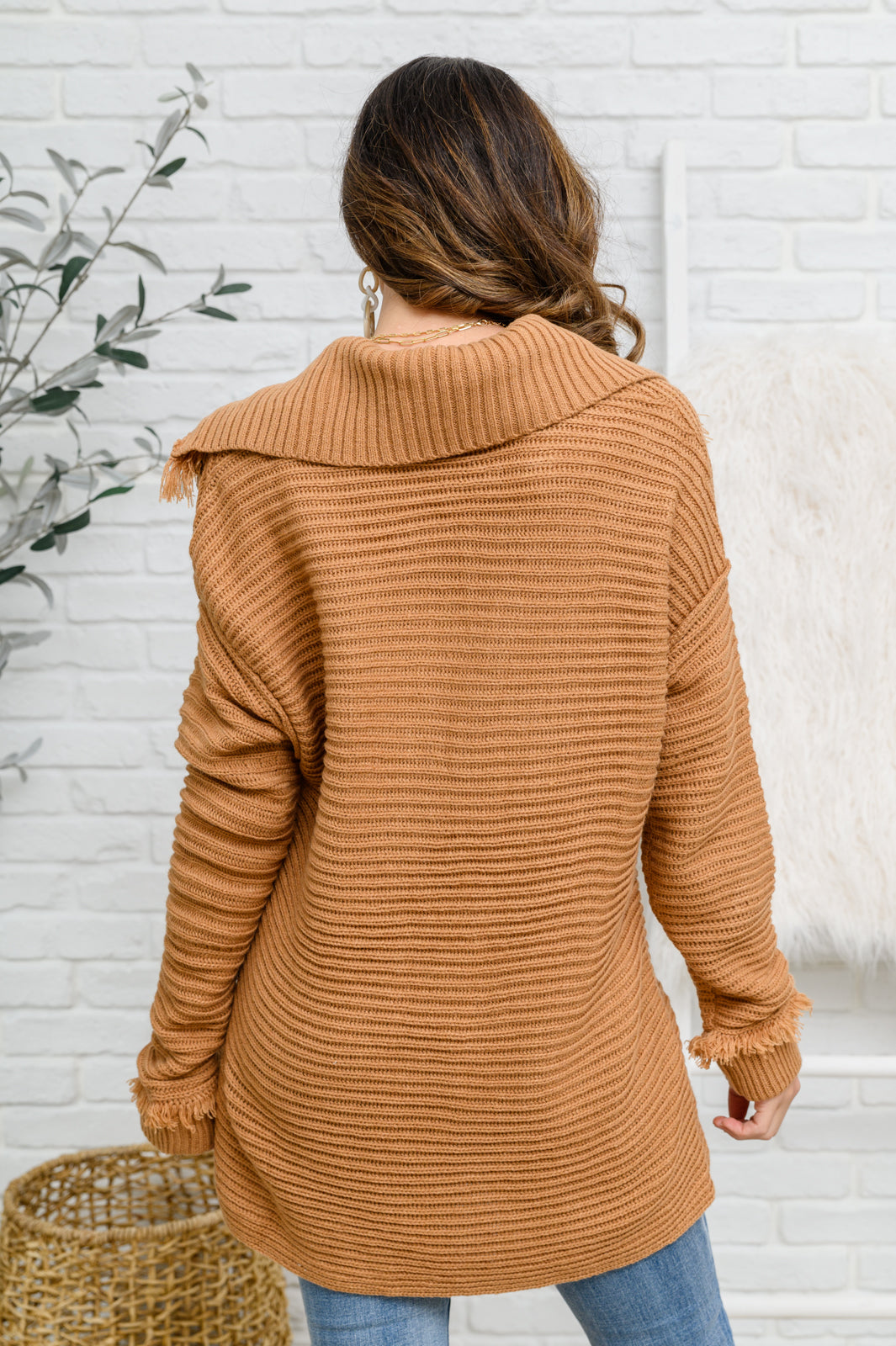 Travel Far & Wide Sweater in Taupe Womens Southern Soul Collectives 