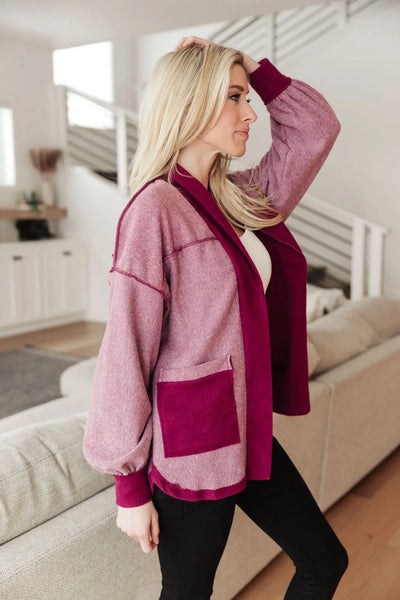 Two Hearts Jacket In Plum Womens Southern Soul Collectives 