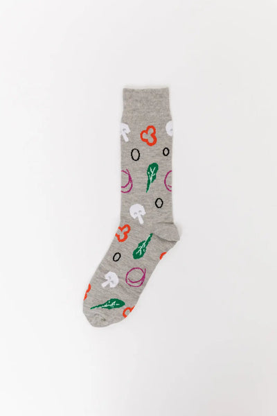 Veggie Pizza Sock Set 4 Pairs Womens Southern Soul Collectives 
