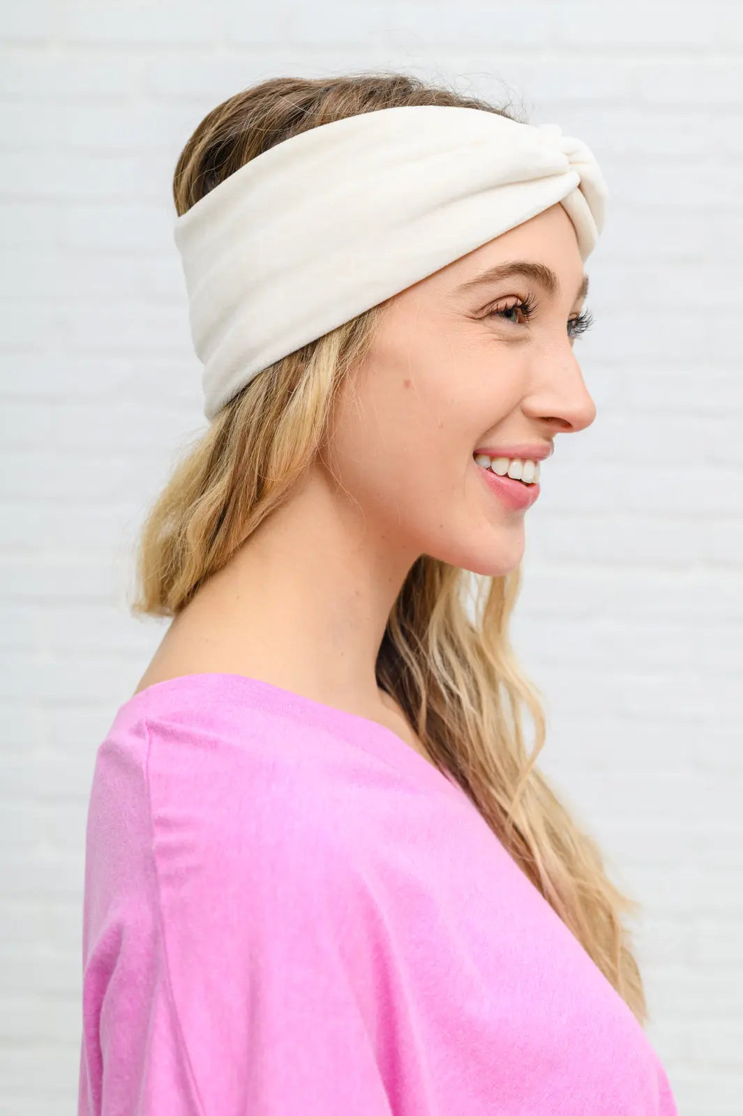 Velvet Twist Headband In Ivory Womens Southern Soul Collectives 