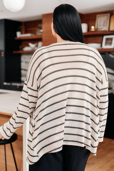 Weekend Adventure Striped Longline Cardigan Womens Southern Soul Collectives