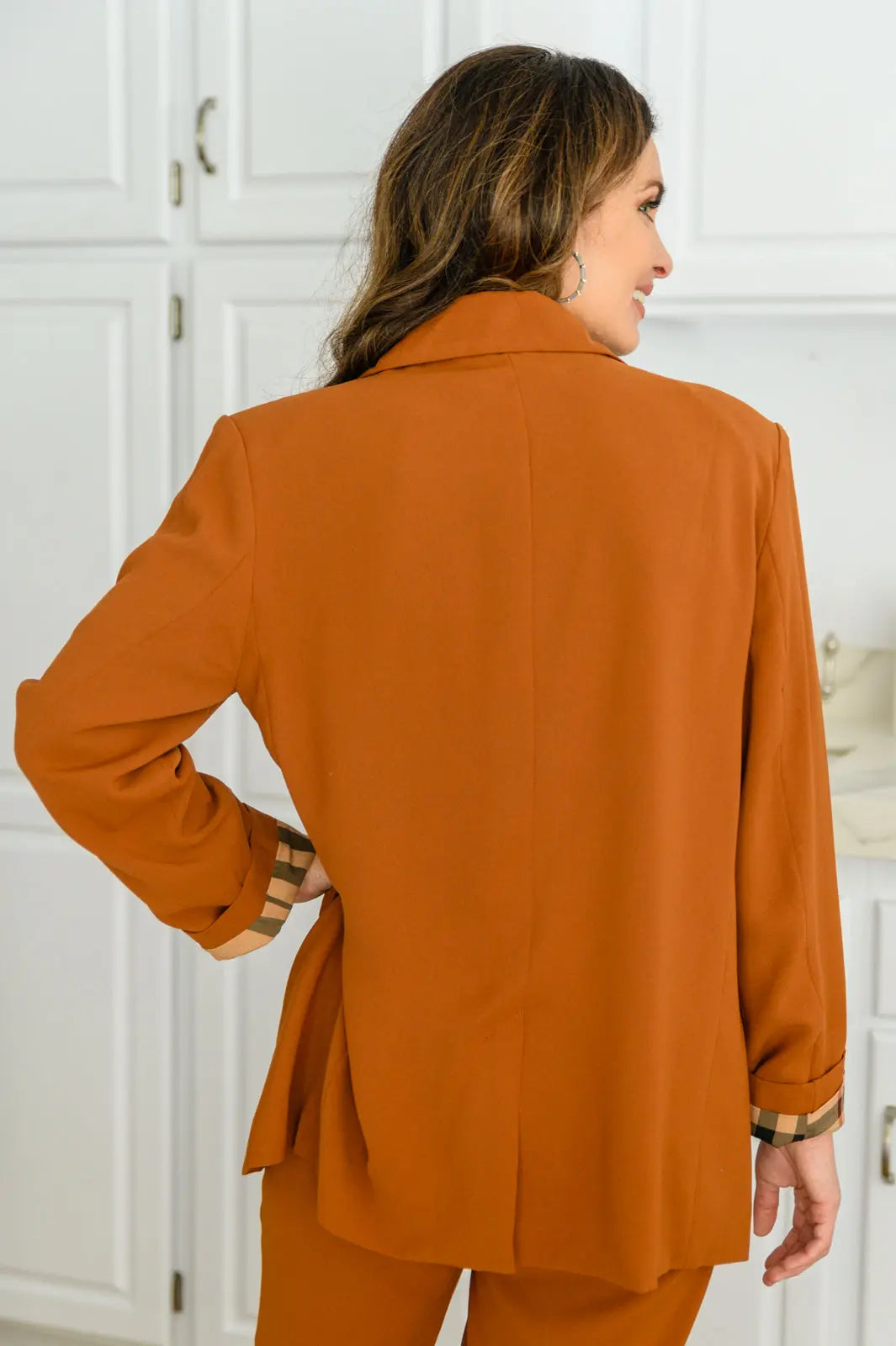 What I Want Classic Blazer In Toffee Womens Southern Soul Collectives 